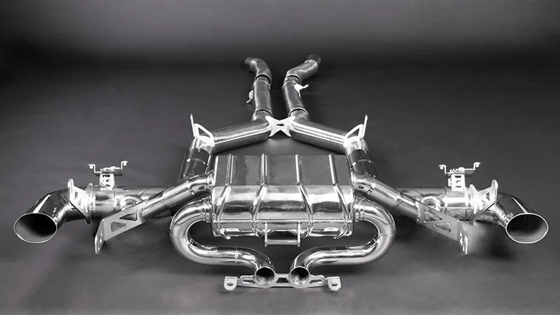 Photo of Capristo Valved sports exhaust for the Mercedes Benz AMG GTR - Image 1